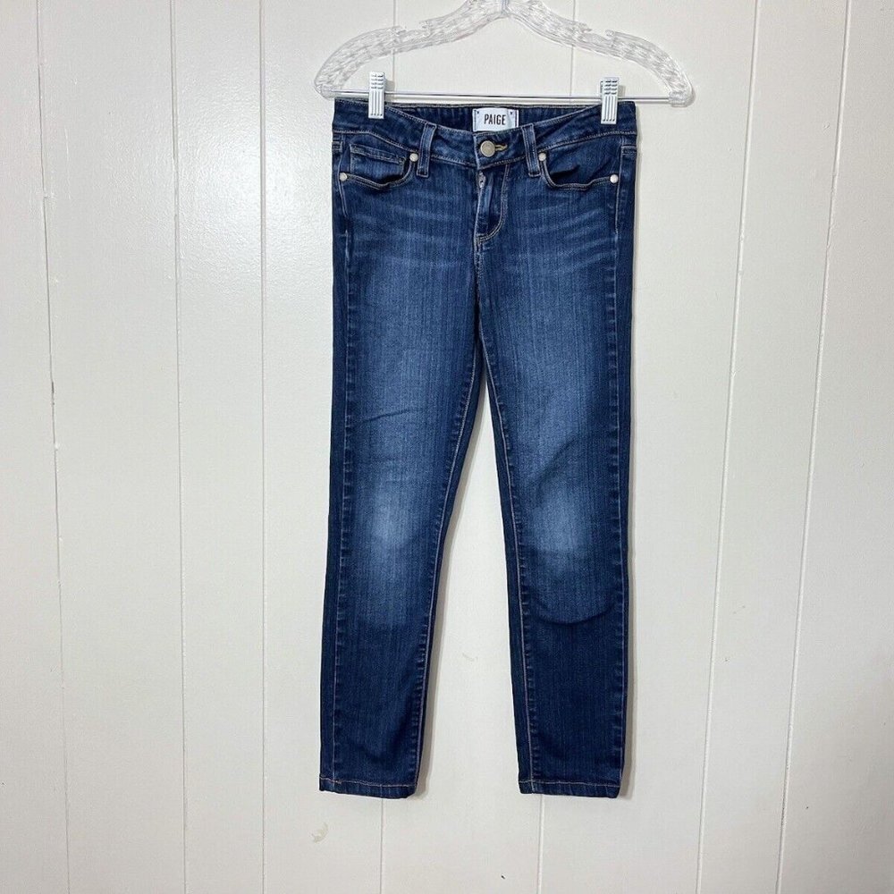Paige Skinny Jeans Blue Size 26